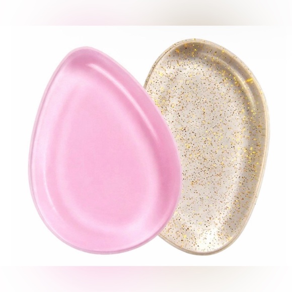 Lindo Health & Beauty Other - SiliJelly NWT Duo Silicone Makeup Applicator Duo - Gold & Pink